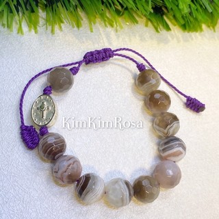 Chuỗi Mân Côi Thánh giá bạc S925 Đức Mẹ ban ơn KimKimRosa jewelry Rosary bracelet sterling silver