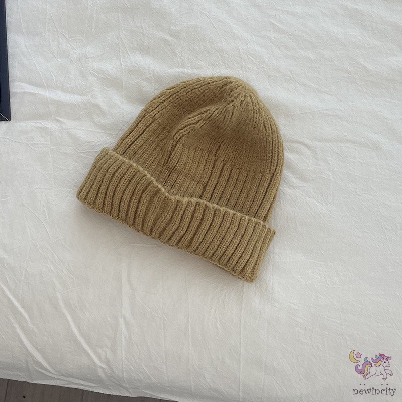 Mũ beanie Màu Sắc Ấm Áp Phong Cách Hàn Quốc Cho Bé
