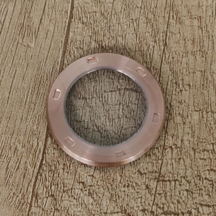 Vỏ đồng hồ 41mm kính sapphire dây đeo bằng vàng hồng cho phong trào nh35 / 364r