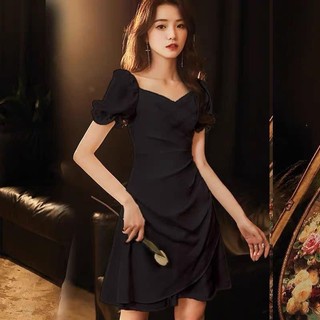 Đầm dự tiệc, váy vintage nhúng eo 3 màu (kèm hình thật)