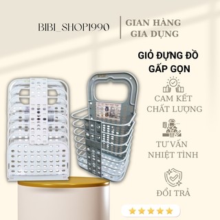Giỏ đựng đồ treo tường gấp gọn thông minh - Giỏ đựng quần áo trước khi giặt Việt Nhật 3379 (MS05)