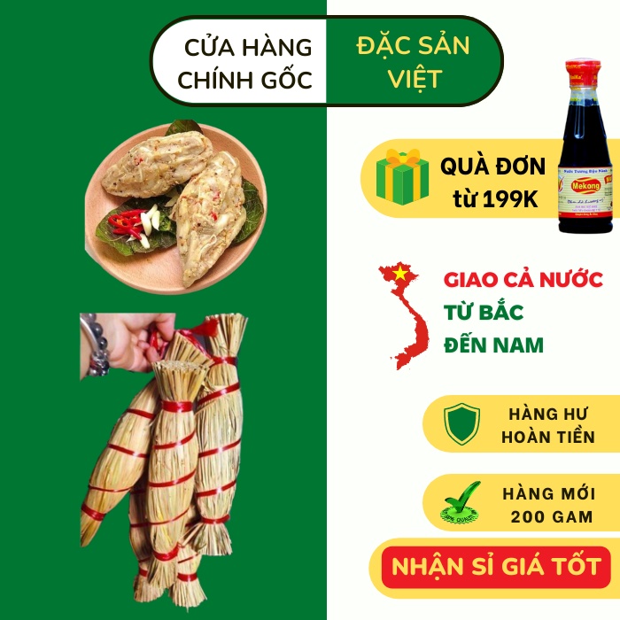TRÉ RƠM BÌNH ĐỊNH - TRÉ TAI HEO CHỢ HUYỆN - ĐẶC SẢN VIỆT CHÍNH GỐC
