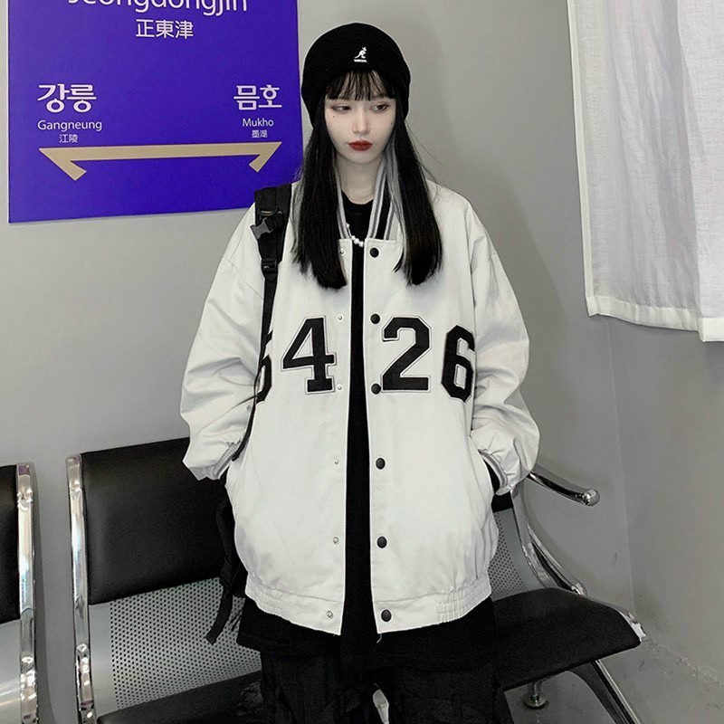 (Sale FreeShip) Aó khoát bomber dù 2 lớp,áo from rộng nút bấm phong cách hàn thời trang cho các bạn trẻ