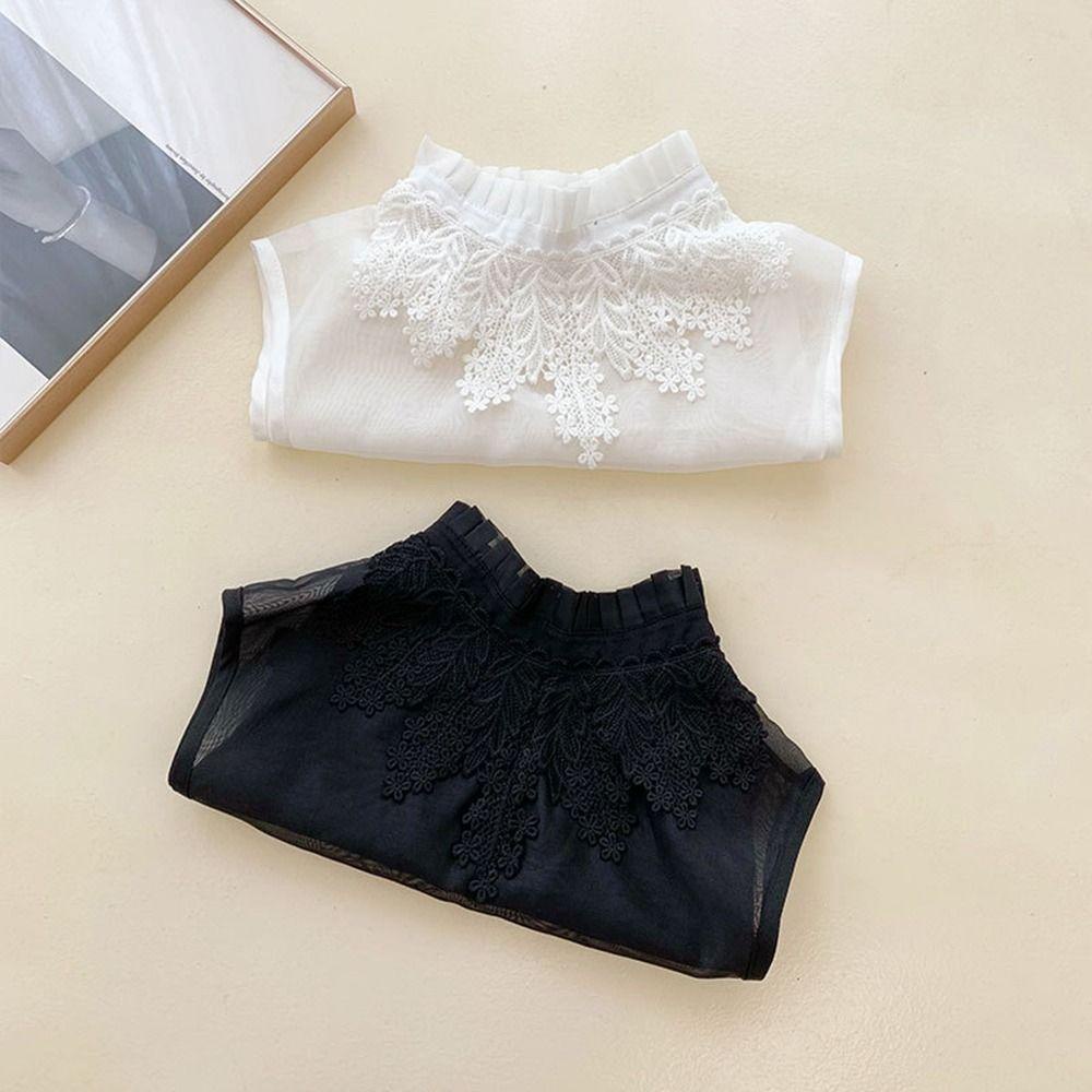 Cổ Áo Giả Nhún Bèo Thời Trang Nữ