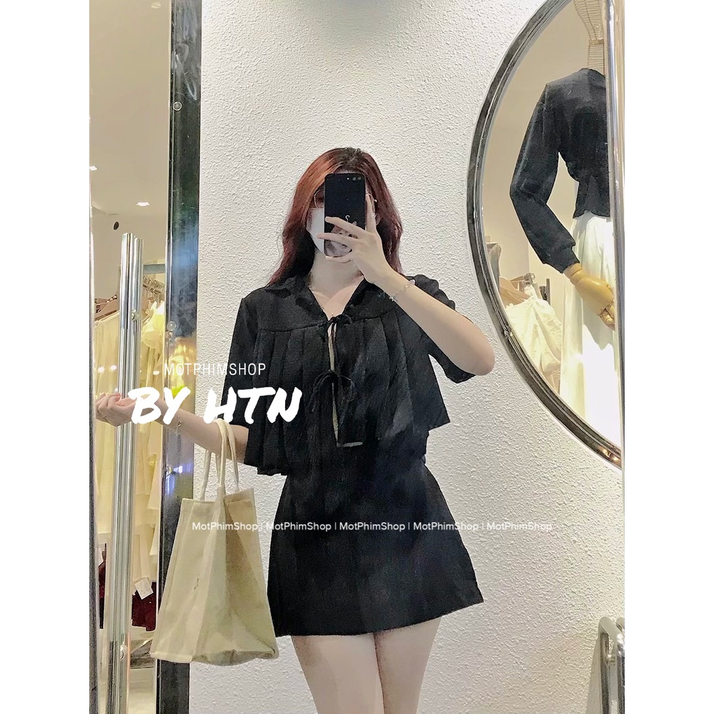 SET MOON - set đồ tiểu thư xinh đẹp. SET ÁO CROPTOP VÀ CHÂN VÁY