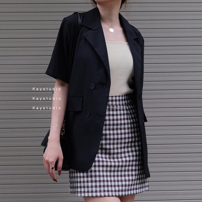 CHÂN VÁY MINI CARO