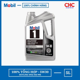 Dầu nhớt xe hơi mobil-1 5w30 silver 4.73l