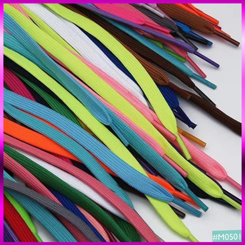 Dây Giày Thể Thao Sneaker Dẹp Nam Nữ Chính Hãng Cổ Thấp và Cổ Cao MINSU M0501 Chất Lượng Cao 120 & 160cm Shoelace Jordan