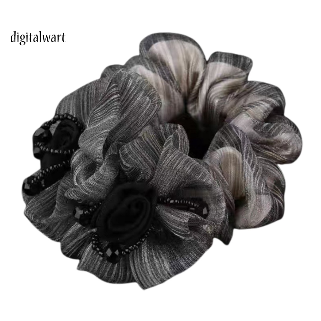 Kỹ Thuật Số| Dây Cột Tóc Đuôi Ngựa Co Giãn Cao Thời Trang Cho Nữ