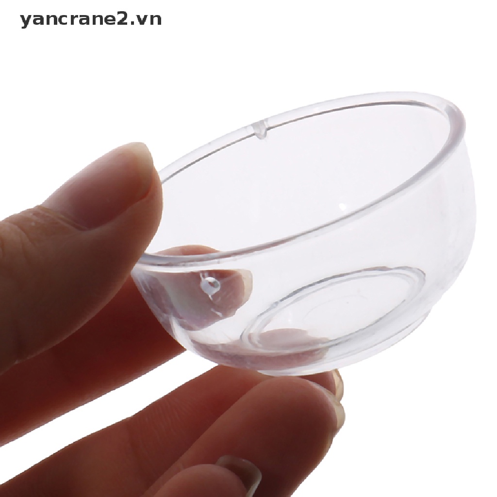 Set 2 Mô Hình Bát Tròn 4CM DIY 1: 12 Cho Nhà Búp Bê