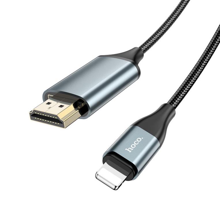 Cáp chuyển điện thoại sang HDMI qua tivi Hoco UA15 hình ảnh rõ nét