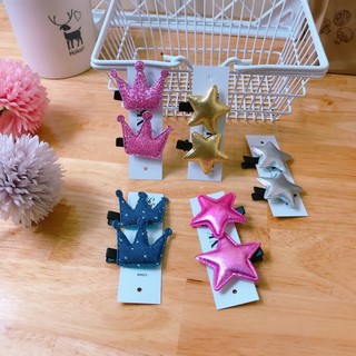 set 2 kẹp tóc nơ , kẹp tóc mái cho bé gái