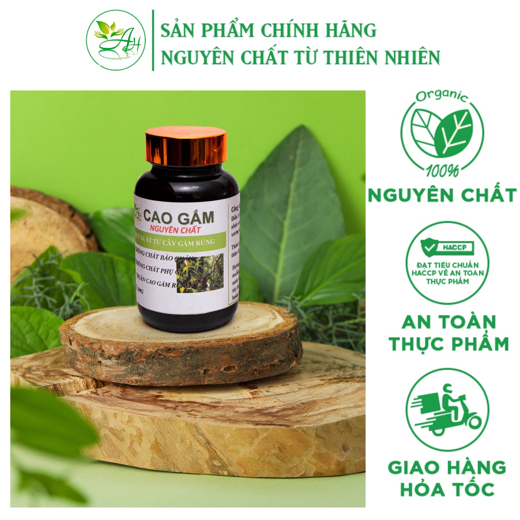 Cao gắm gút nguyên chất 200g