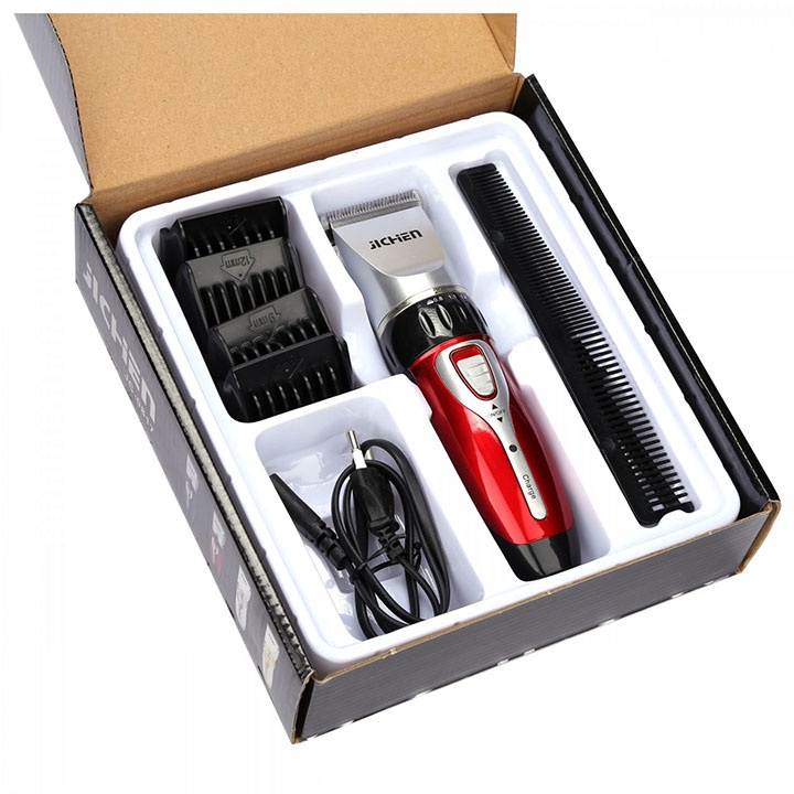Tông Đơ Cắt Tóc Cho Bé Jichen - Máy Hớt Tóc Gia Đình Không Dây Tiện Lợi