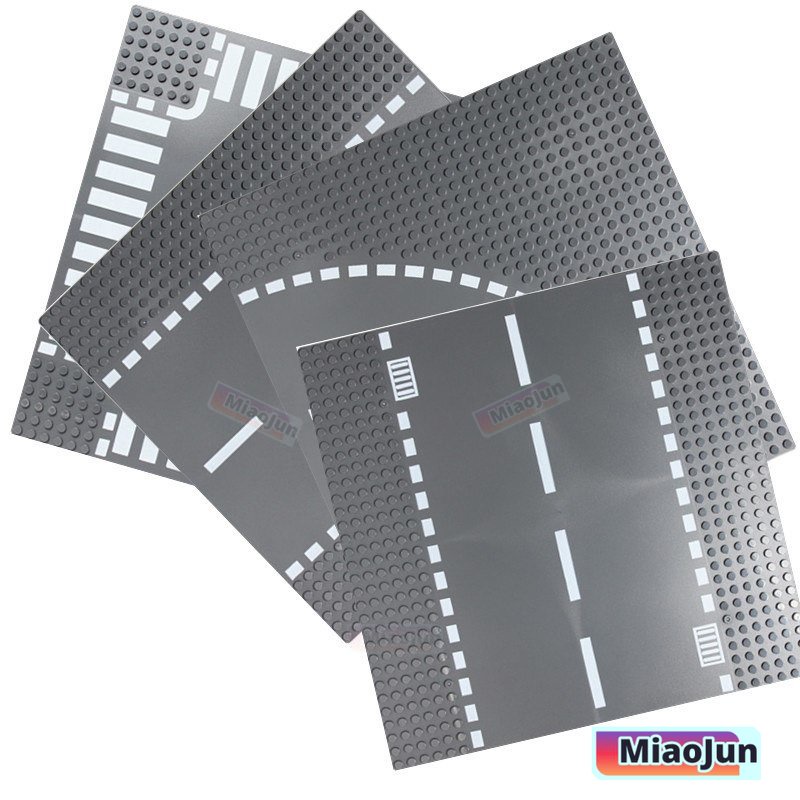 Cơ sở khối xây dựng cảnh đường tự làm, đồ chơi giáo dục các bộ phận khối xây dựng cho trẻ em