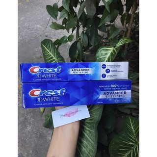 Kem đánh răng Crest 3D white