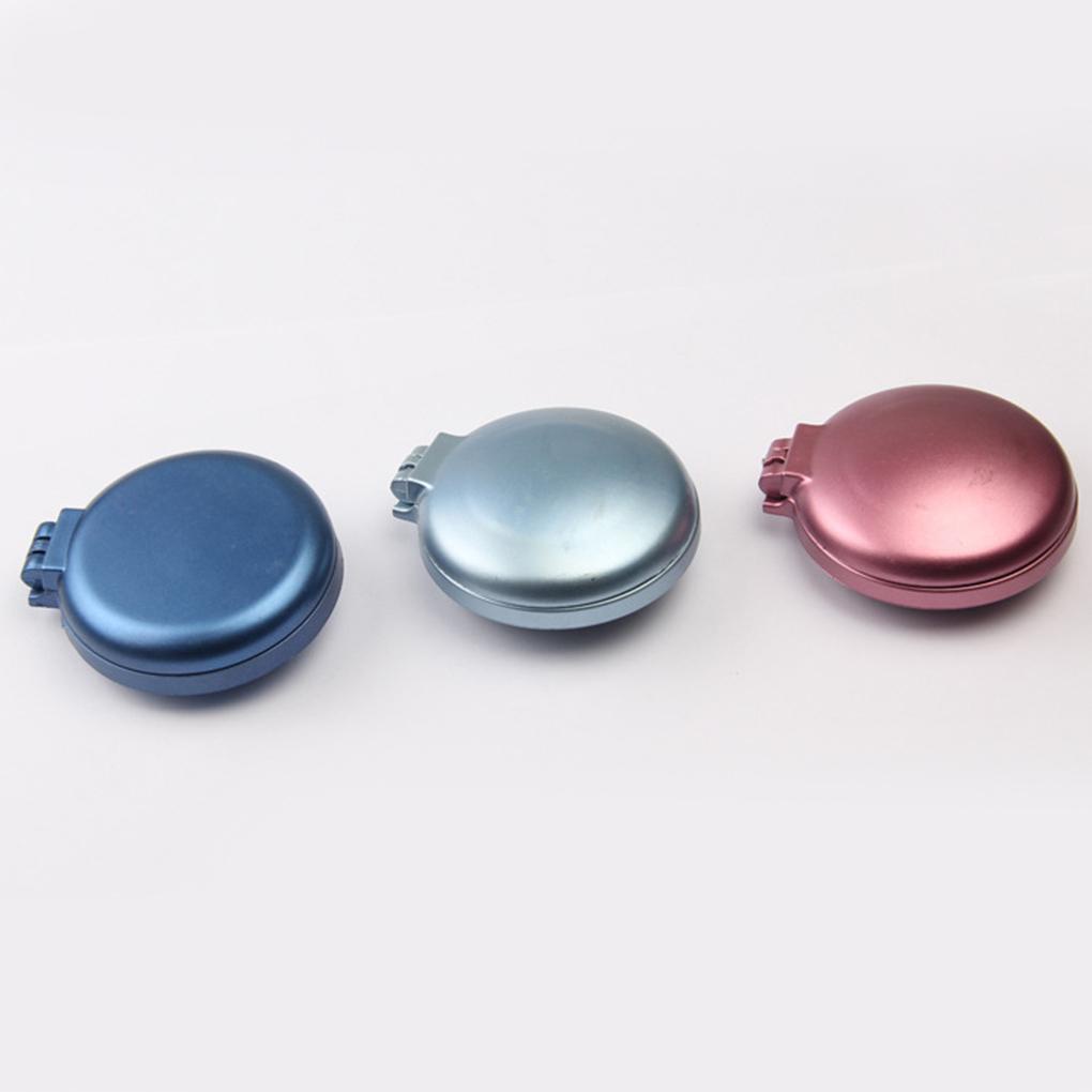 Lược Gấp Tích Hợp Gương Mát Xa Da Đầu Màu Sắc Ngẫu Nhiên