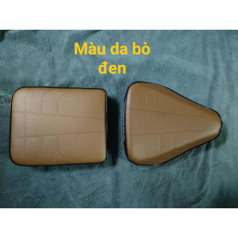 Bộ yên xe Cub 50cc đời 81 - 92 nhiều màu loại tốt