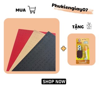 Miếng dán đế giày nam/nữ cao su chống trơn trượt bản to 30x40 - SVIG