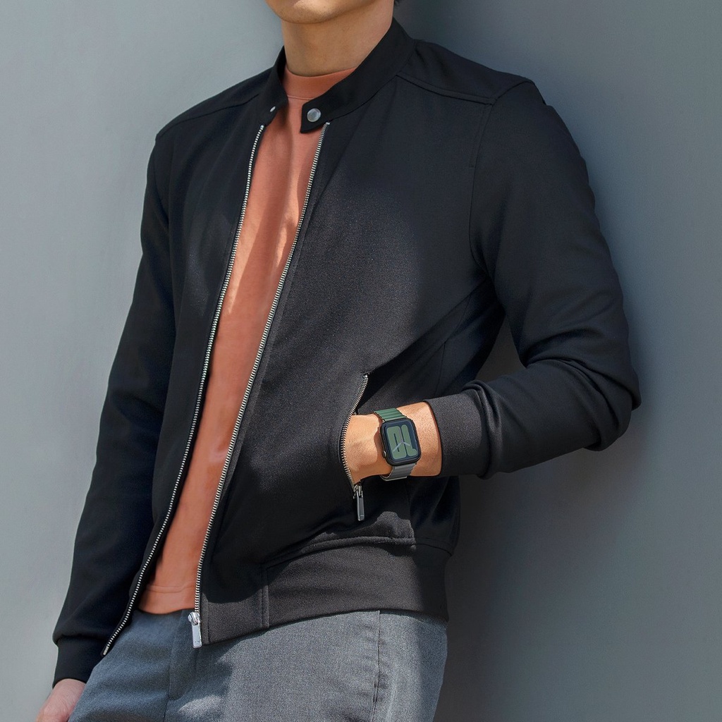 Dây đeo UNIQ Revix Reversible Magnetic Silicone Cho AW Series 1-7/SE Kết hợp 2 màu - Hàng chính hãng