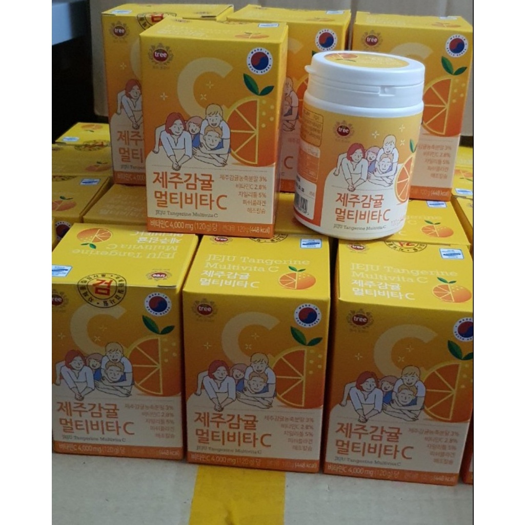 Viên ngậm Vitamin C Hàn Quốc Hộp 100g,120g, 500g, 501g