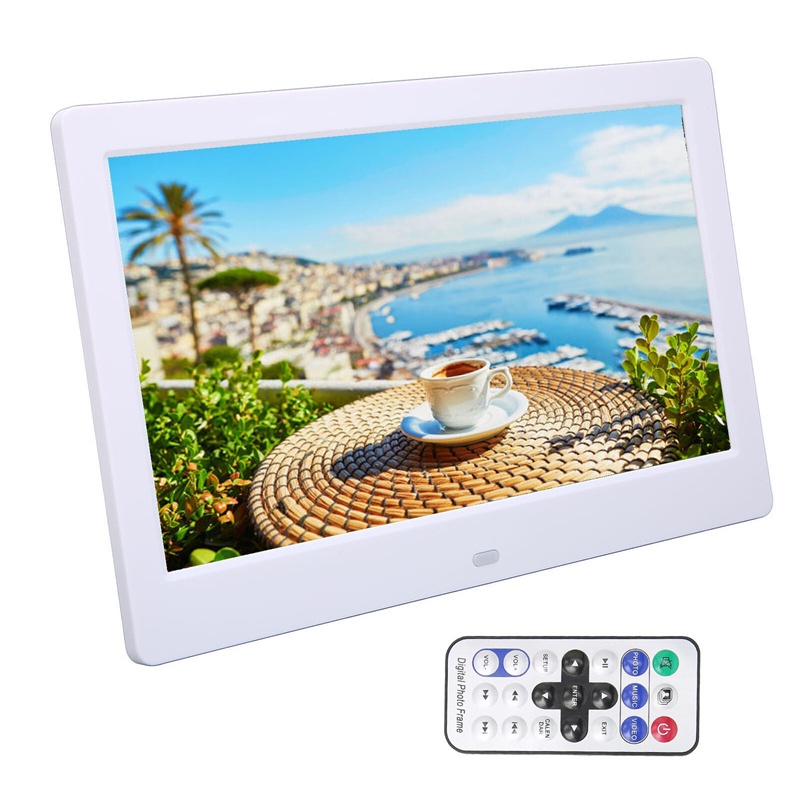 Khung Ảnh Kỹ Thuật Số 10.1 Inch 1024x600 HD Màn Hình LED Siêu Mỏng