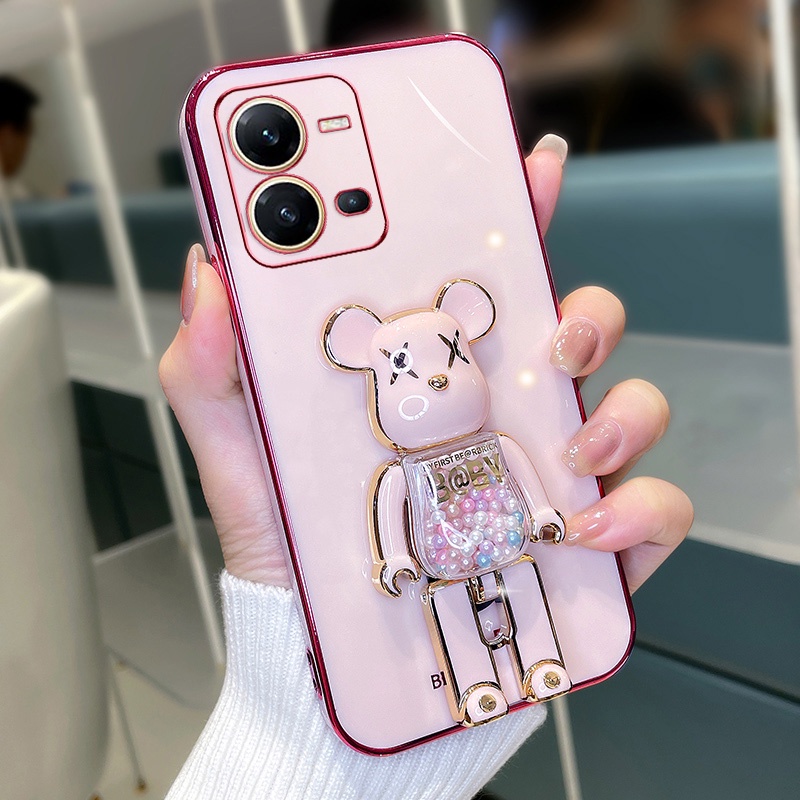 Ốp lưng VIVO V25 5g v25e 4g VIVO V25 PRO Ốp Điện Thoại Silicon Mềm Mịn Bảo Vệ Cho VIVO V25 5g v25e 4g VIVO V25 PRO DDTGZJ01 viền vuông cute