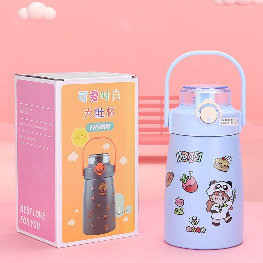 Bình Đựng Nước Cách Nhiệt Chống Rò Rỉ Kiểu Dáng Thể Thao Tiện Dụng