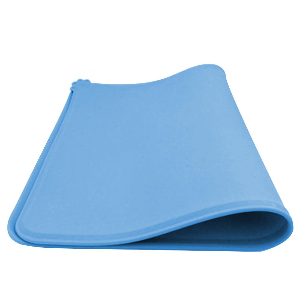 Khay Đựng Thức Ăn Cho Thú Cưng Bằng Silicone Chống Thấm Nước