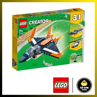 Lego creator 31126 máy bay phản lực siêu thanh