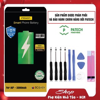PIN PISEN 6 PLUS DUNG LƯỢNG CAO 3380MAH - PATECH PHÂN PHỐI