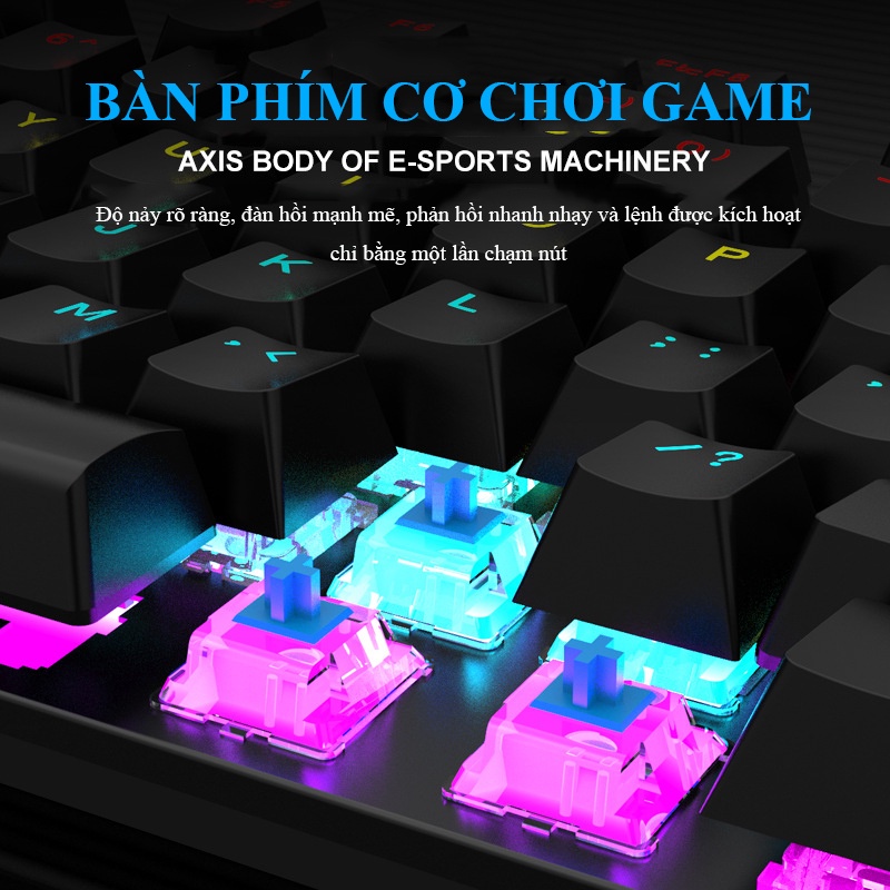 BÀN PHÍM CƠ CHƠI GAME XUNFOX K50