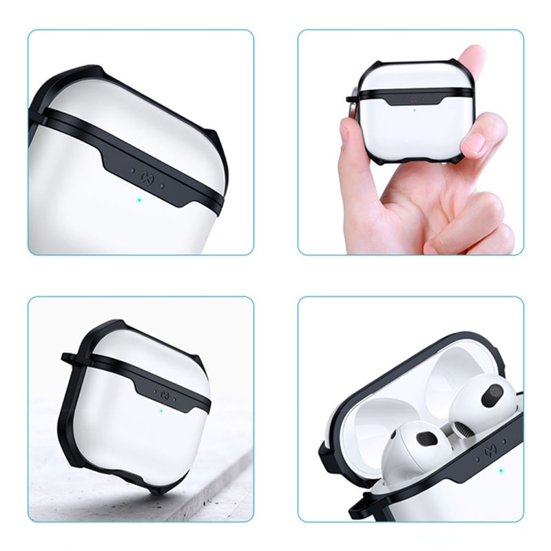 Ốp XUNDD dùng cho tai nghe AirPods Pro 2 / AirPods Pro / AirPods 3 / 2 / 1 Chống sốc