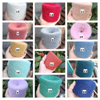  Len mi Nhật cuộn 100g siêu mềm mướt không rụng lông dùng cho mùa đông. 