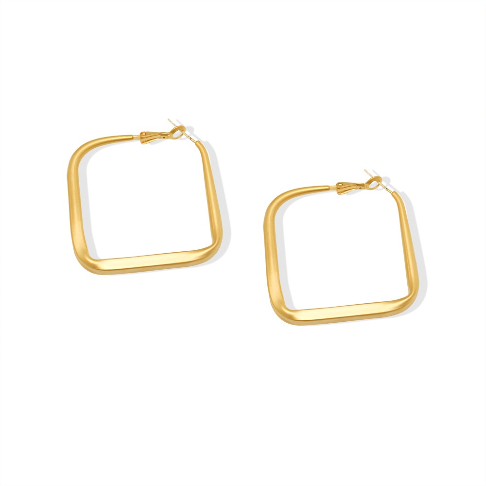 Khuyên Tai Mạ Vàng / Bạc Phong Cách Cá Tính Thời Trang