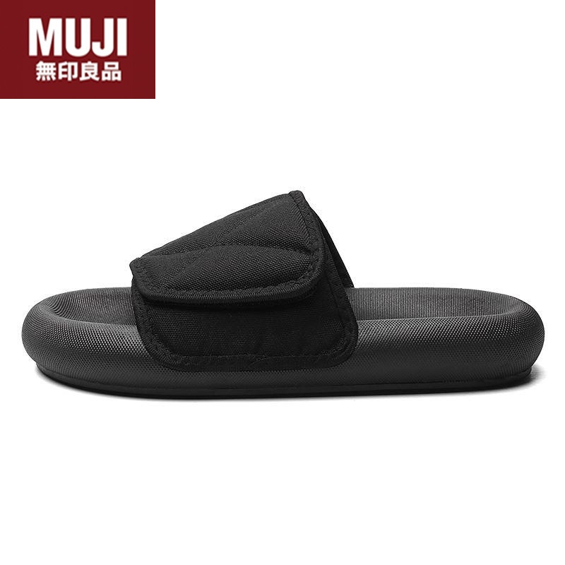 Nhanh Chóng❀C Gi c d d. l na n c Muji Dép Quai Dán Dày Thời Trang Mùa Hè Ngoài Trời Giản Dị Dành Cho Nam Và Nữ