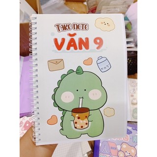 Sổ lò xo trang trí VĂN 9 đủ 3 chương trình cả năm học