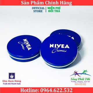 Kem Dưỡng Ẩm Nivea Creme 60ml - Sống Chất 24h