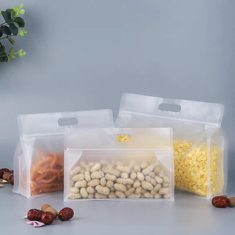 Túi zip - Đục - Trong size 24*17cm+8*10c [Set 48-50c/xấp]