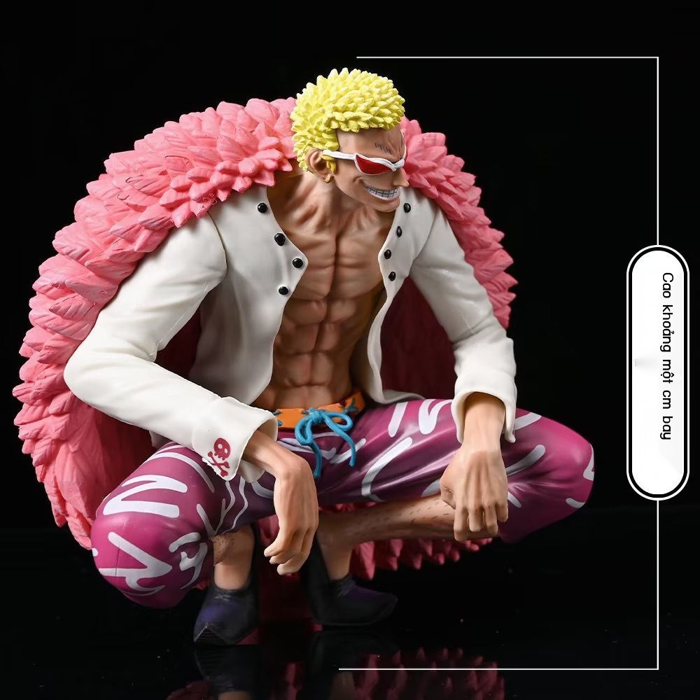 ✨Insgk Mô Hình Điêu Khắc Hai Đầu Qiwuhai Doflamingo Don Quixote Trong One Piece