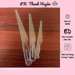 Phụ kiện trang trí bánh sinh nhật, bánh kem - dao nhựa cắt bánh