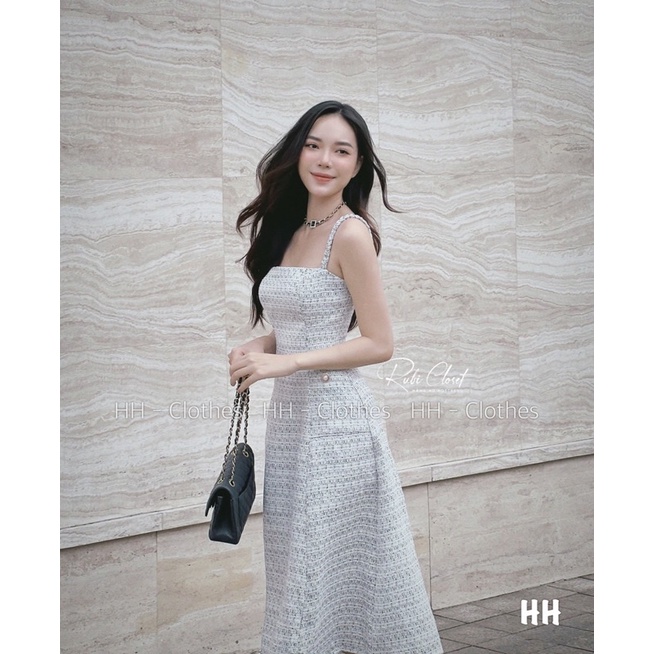 Váy dạ dây tết