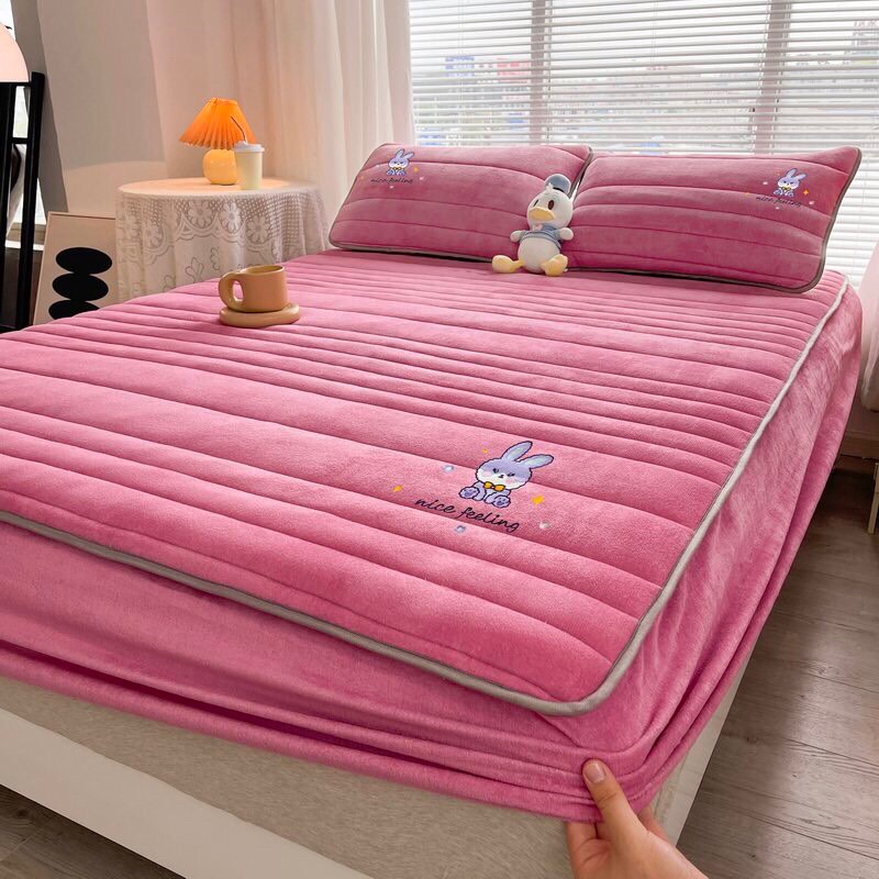 Thảm Ga gối Nỉ massage hoạ tiết Disney cao cấp