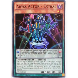 Abyss actor - extras |en| super rare