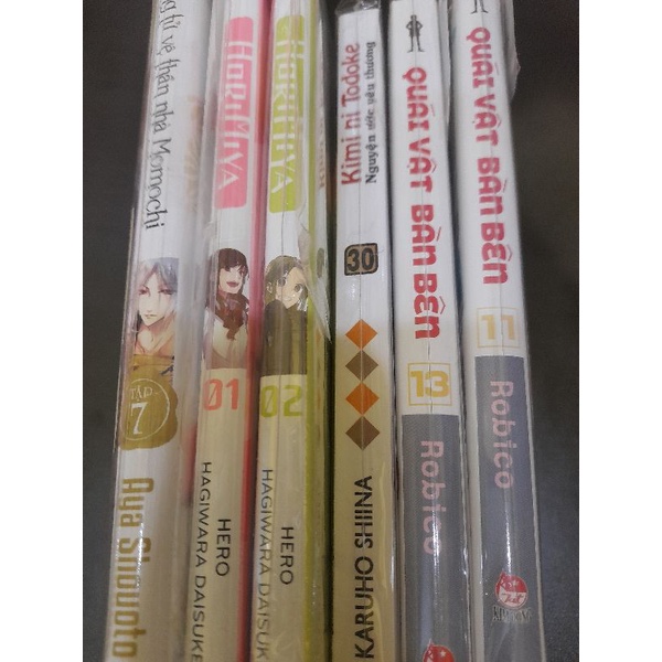 horimiya 1 2, kimi ni todoke 30, quái vật nhà bên 11 13, hoàng tử vệ thần 7