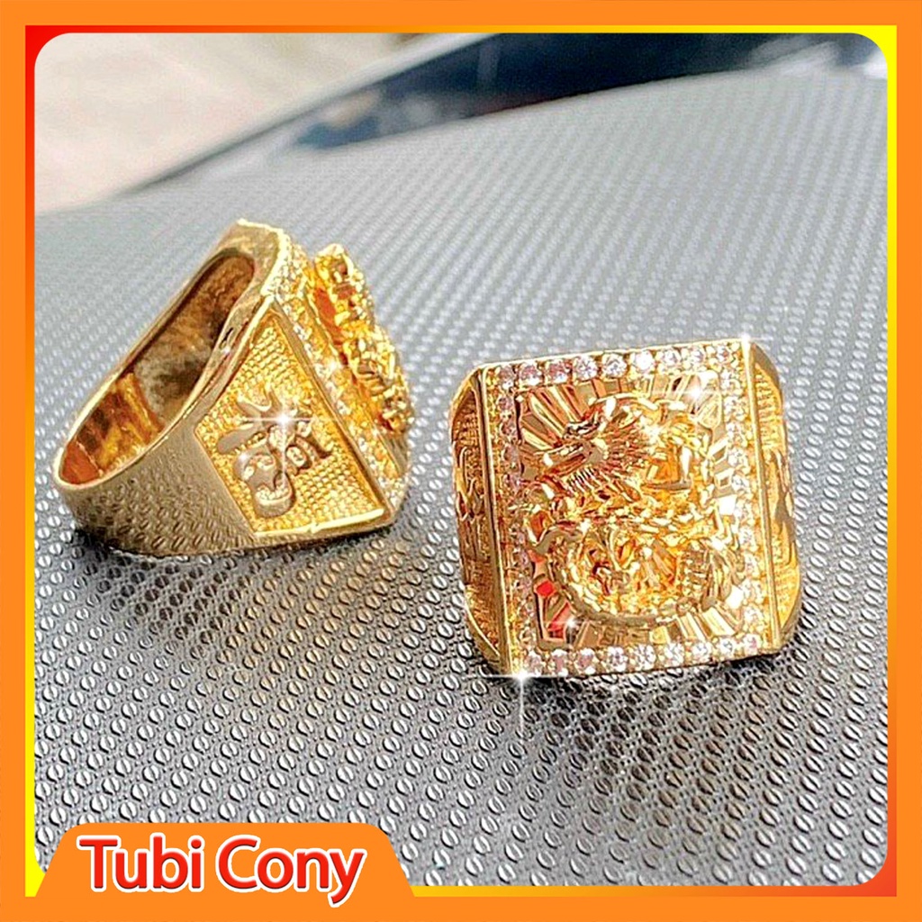 Nhẫn Nam Chạm Rồng Mẫu Mới 136.033.141122 Nhất Đón Xuân