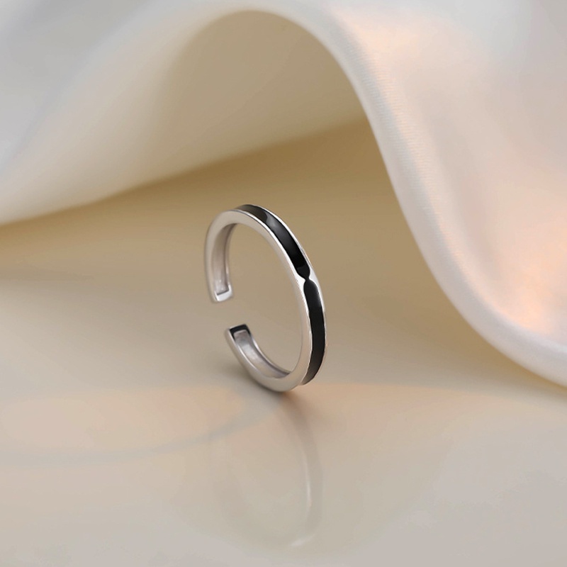 Nhẫn Hở Màu Bạc Thiết Kế Độc Đáo Thời Trang G114