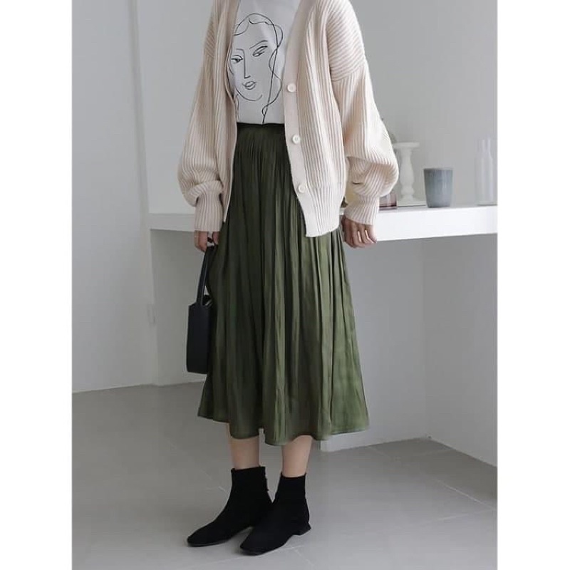 CHÂN VÁY SALOM RÊU