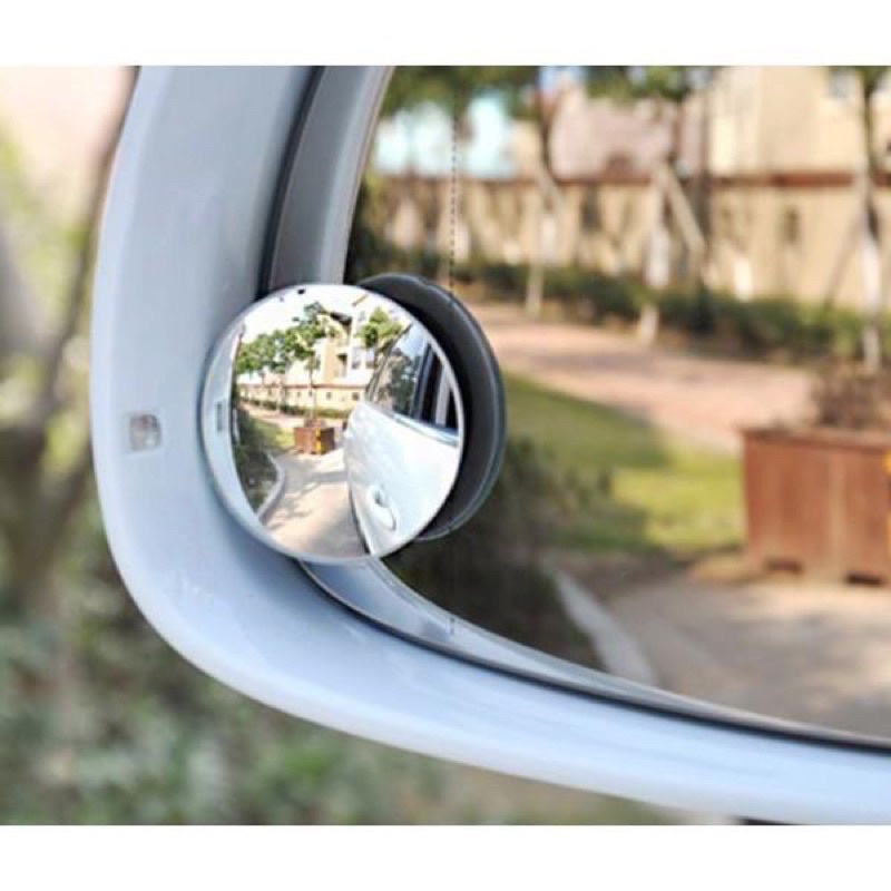 Gương Cầu Lồi Gắn Gương Chiếu Hậu Xoay 360 Xoá Điểm Mù Ô Tô Xe Máy