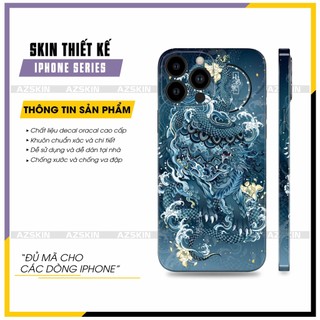 Miếng Dán Skin Hình Full Lưng Viền Dành Cho Mọi Dòng IPhone |SK_IPTT143| Chất Liệu 3M Cao Cấp, Cán PVC Bền Màu, Dễ Dán